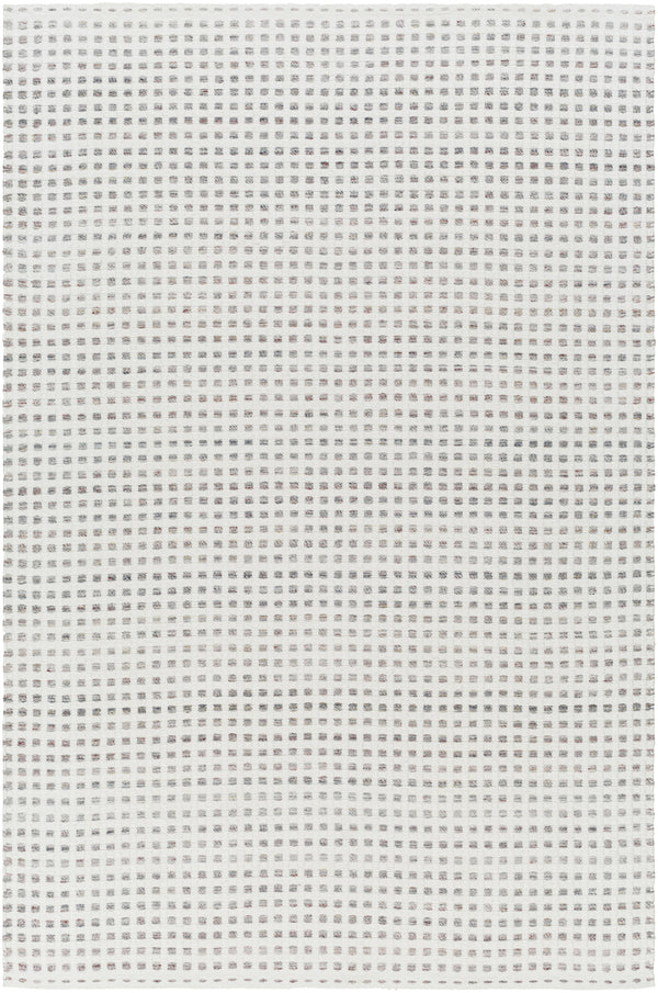 Ariel AIL-2300 9' x 12' Handmade Rug AIL2300-912  White, Light Gray, Rust Surya