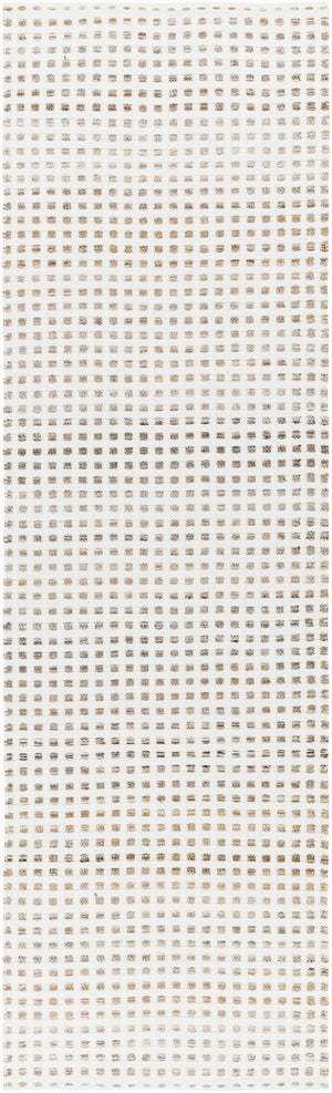 Surya Ariel Eco-friendly 2' X 3' Handmade Area Rug - Stylish, Soft, And Sustainable For Any Room White Recycled Pet Yarn Ail2301-268