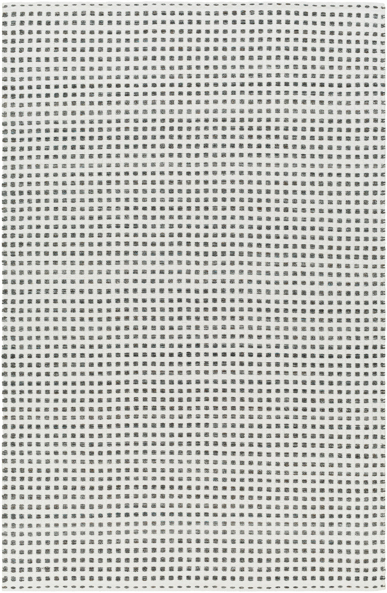 Ariel AIL-2302 9' x 12' Handmade Rug AIL2302-912  White, Charcoal Surya