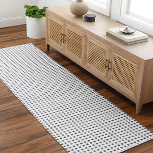 Surya Ariel Eco-friendly 2' X 3' Handmade Area Rug - Stylish, Soft, And Sustainable For Any Room White Recycled Pet Yarn Ail2302-268