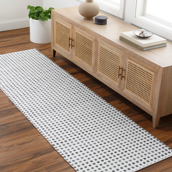 Surya Ariel Eco-friendly 2' X 3' Handmade Area Rug - Stylish, Soft, And Sustainable For Any Room White Recycled Pet Yarn Ail2302-268