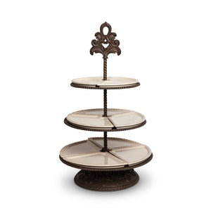 Acanthus Pattern 3-Tiered Server EAW91731 Park Hill
