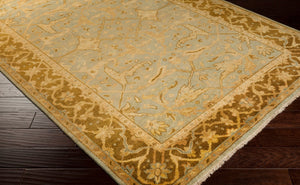 Surya Ainsley Handmade 2' X 3' Wool Rug - Elegant, Durable, And Comfortable Décor For Your Home! Sage Nz Wool Ain1006-23