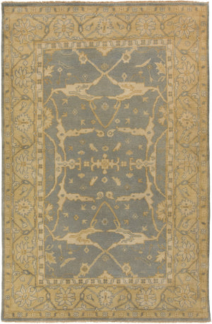 Surya Ainsley Handmade 2' X 3' Wool Rug - Elegant, Durable, And Comfortable Décor For Your Home! Medium Gray Nz Wool Ain1010-5686