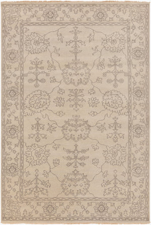 Surya Ainsley Handmade 2' X 3' Wool Rug - Elegant, Durable, And Comfortable Décor For Your Home! Taupe Nz Wool Ain1018-3959