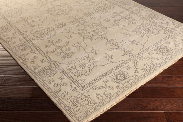 Surya Ainsley Handmade 2' X 3' Wool Rug - Elegant, Durable, And Comfortable Décor For Your Home! Taupe Nz Wool Ain1018-268