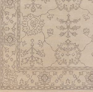 Surya Ainsley Handmade 2' X 3' Wool Rug - Elegant, Durable, And Comfortable Décor For Your Home! Taupe Nz Wool Ain1018-268