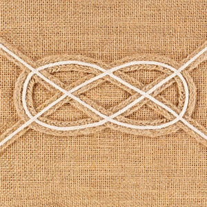 Surya Marion Coastal Charm 14"L X 22"W Jute Lumbar Pillow - Rustic, Easy-care Home Decor Accent Brown Jute,Jute Aio002-2214