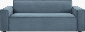 Surya Aira Three Seat Contemporary Sofa with Deep Foam Cushions for Modern Living Rooms AIRA001-329636