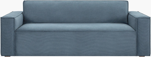 Surya Aira Three Seat Contemporary Sofa with Deep Foam Cushions for Modern Living Rooms AIRA001-329636
