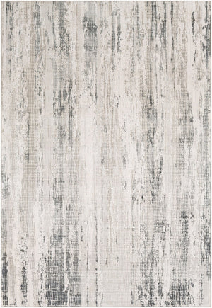 Livabliss Aisha Machine Woven Viscose Blend Area Rug Mid-century Geometric for Living Room Gray, Charcoal 8'10" x 12'4" AIS2304-93123
