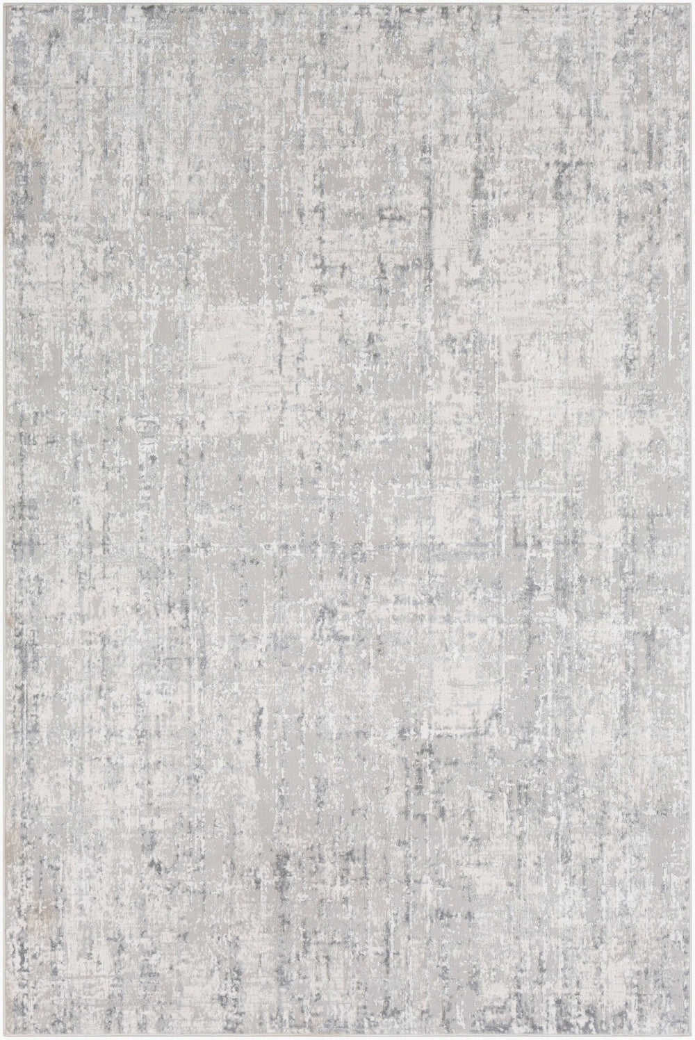 Livabliss Aisha Machine Woven Polyester Viscose Area Rug Mid-century Modern Living Room Accent Light Gray, Gra 12' x 15' AIS2305-1215