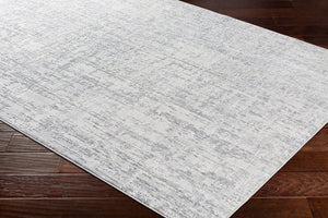 Livabliss Aisha Machine Woven Polyester Viscose Area Rug Mid-century Modern Living Room Accent Light Gray, Gra 7'10" x 7'10" AIS2305-710RD