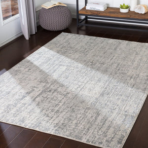 Livabliss Aisha Machine Woven Polyester Viscose Area Rug Mid-century Modern Living Room Accent Light Gray, Gra 12' x 15' AIS2305-1215