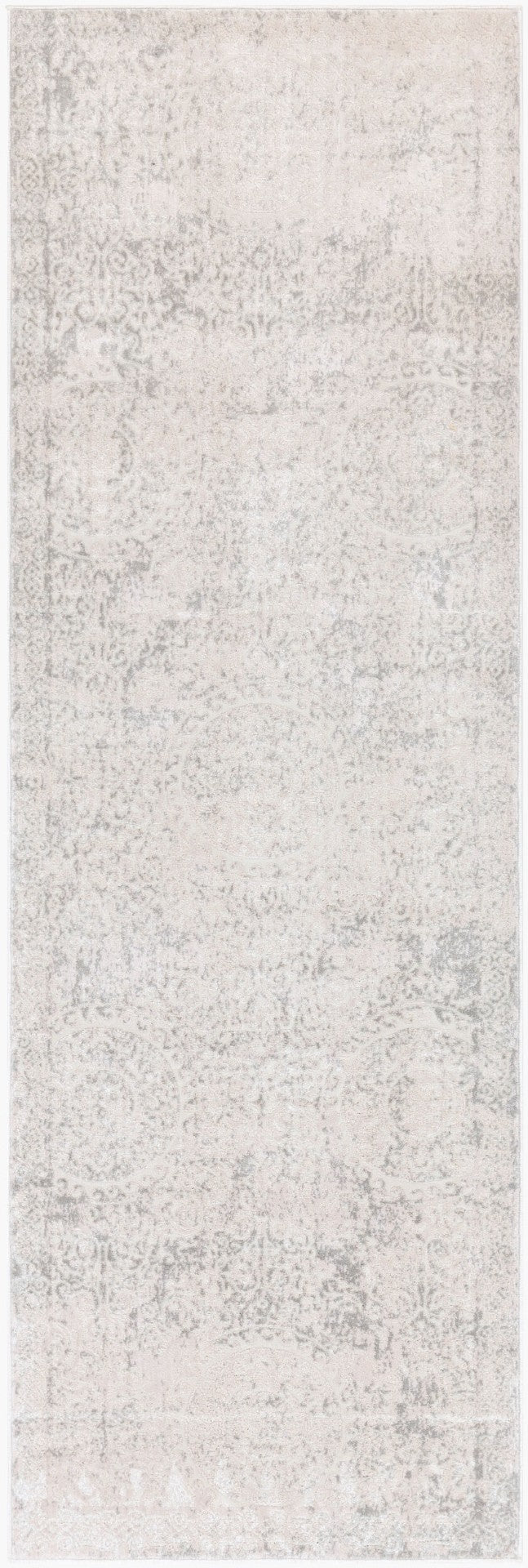 Livabliss Aisha Medallion Runner Rug Polyester Viscose Blend Hallway Entryway Kitchen Accent AIS2307-2777