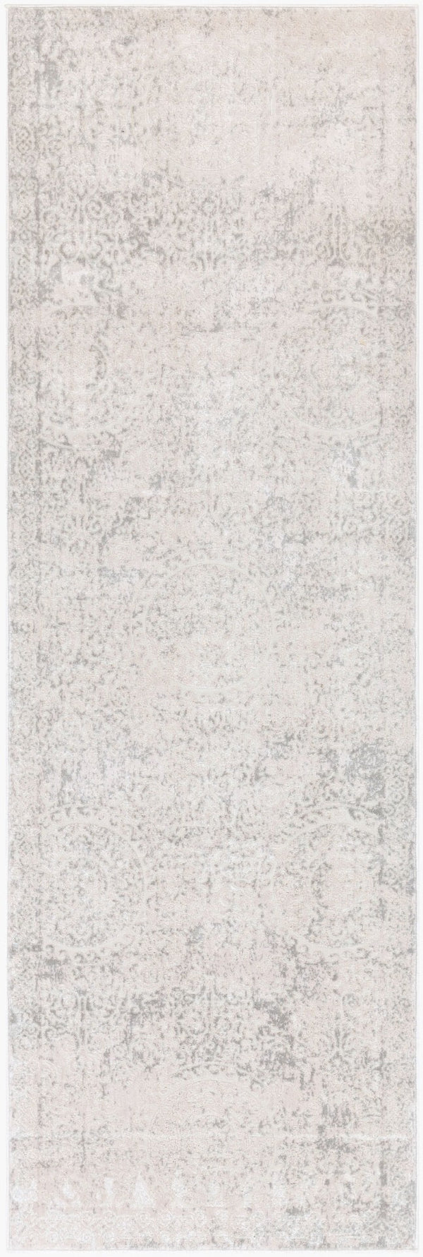 Livabliss Aisha Medallion Runner Rug Polyester Viscose Blend Hallway Entryway Kitchen Accent AIS2307-2777
