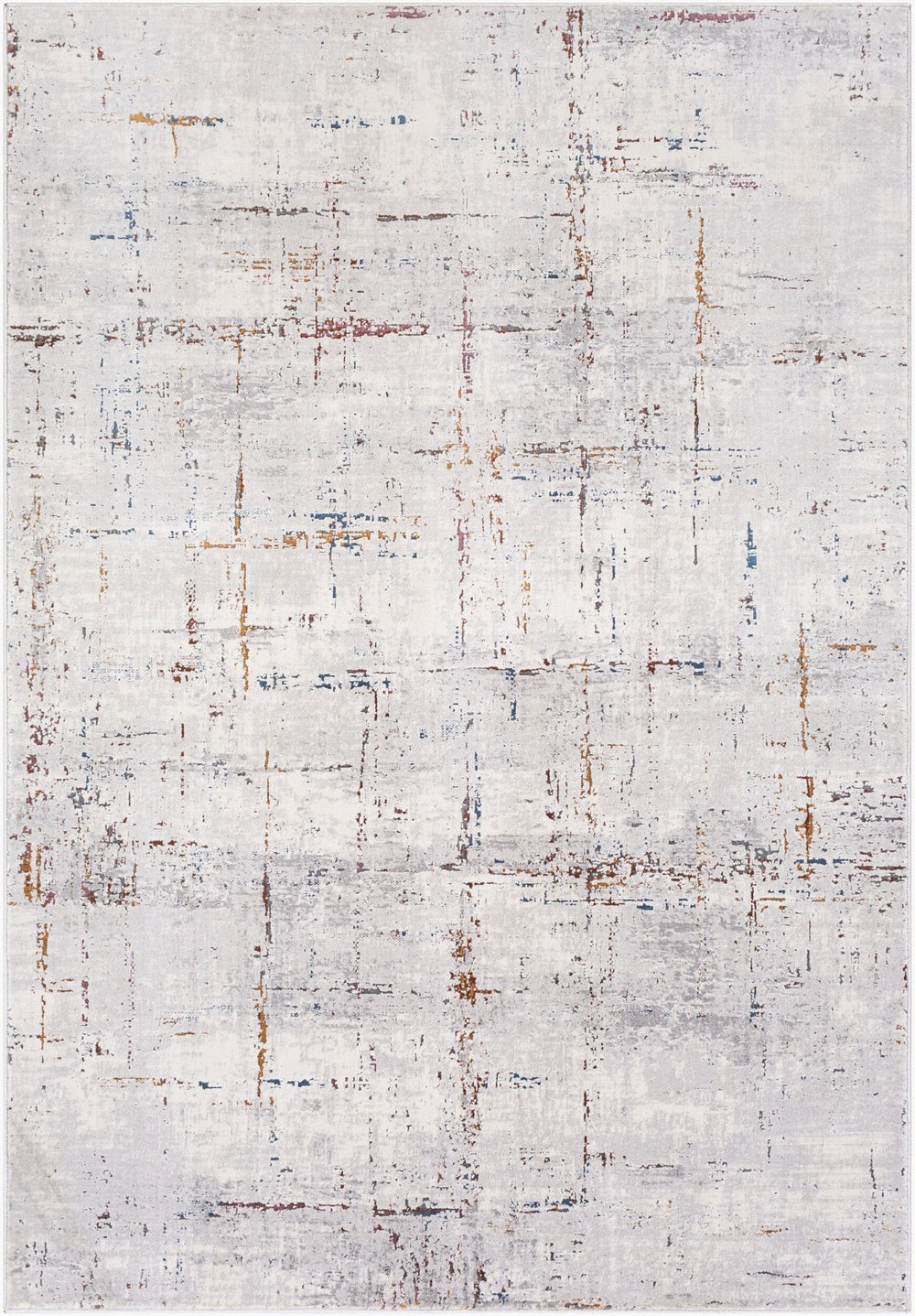 Livabliss Aisha Machine Woven Polyester Area Rug Modern Geometric Style for Living Dining Rooms Gray, Charcoal 8'10" x 12'4" AIS2317-9123