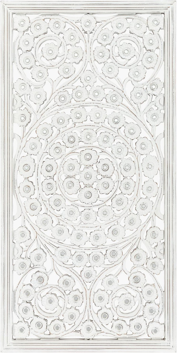 Livabliss Ajmer Geometric Relief Wall Art Indian Inspired Dimensional Accent for Living Spaces AJM001-4824