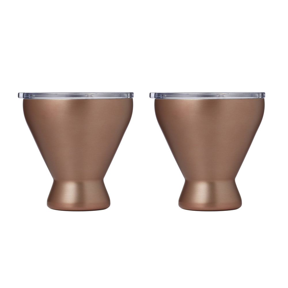 Lenox Cambridge 11 Oz Copper Insulated Cocktail Tumblers, Set of 2 NO COLOR METAL EP84MCCB2DS