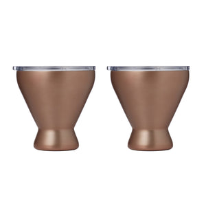 Lenox Cambridge 11 Oz Copper Insulated Cocktail Tumblers, Set of 2 NO COLOR METAL EP84MCCB2DS
