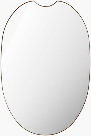 Livabliss Ajanta Slim Rectangular Wall Mirror for Entryway Hallway or Dresser Minimalist Decor AJT001-3624