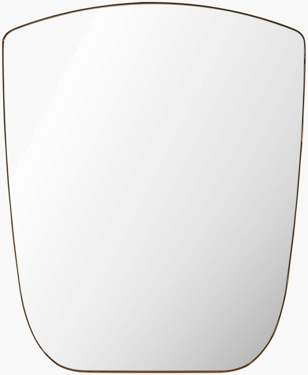 Livabliss Ajanta Geometric Silver Frame Wall Mirror for Modern Minimalist Living Room Decor AJT003-2924