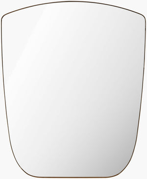 Livabliss Ajanta Geometric Silver Frame Wall Mirror for Modern Minimalist Living Room Decor AJT003-2924