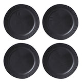 Lenox Oneida Ridge Black 12 Piece Dinnerware Set Black, BLACK STONEWARE 895938