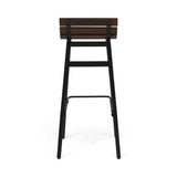 Christopher Knight Home® - Noble House - Pepperwood 35" Wooden Barstool - Set of 2