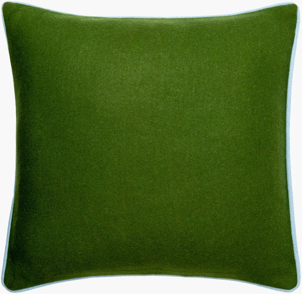 Livabliss Ackerly Wool Nylon Blend Square Throw Pillow Soft Textured Neutral Accent for Any Room AKL004-1818