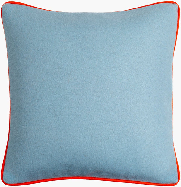 Livabliss Ackerly Wool Nylon Blend Square Throw Pillow Soft Neutral Accent for Modern Decor AKL006-1818P