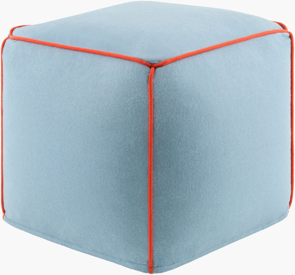 Livabliss Ackerly Handcrafted Cube Pouf Bohemian Artisan Accent for Living Room or Bedroom AKLPF003-212121