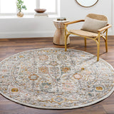 Ankara AKR-2332 7'10" x 7'10" Machine Woven Rug AKR2332-710RD Livabliss Surya