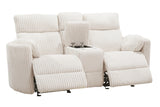 Parker House Radius - Mega Ivory Power Reclining Sofa And Loveseat Off White 100% Polyester (S) Mrad-32p-mgiv