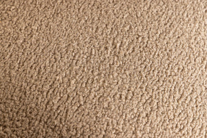 VIG Furniture Modrest Alamo - Modern Beige Faux Sheepskin + Oak Accent Chair VGMY-1385-TOAST