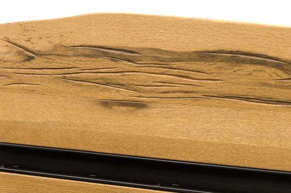 VIG Furniture Queen Nova Domus Alan Modern Drift Oak Bed VGEDALAN-BED-Q