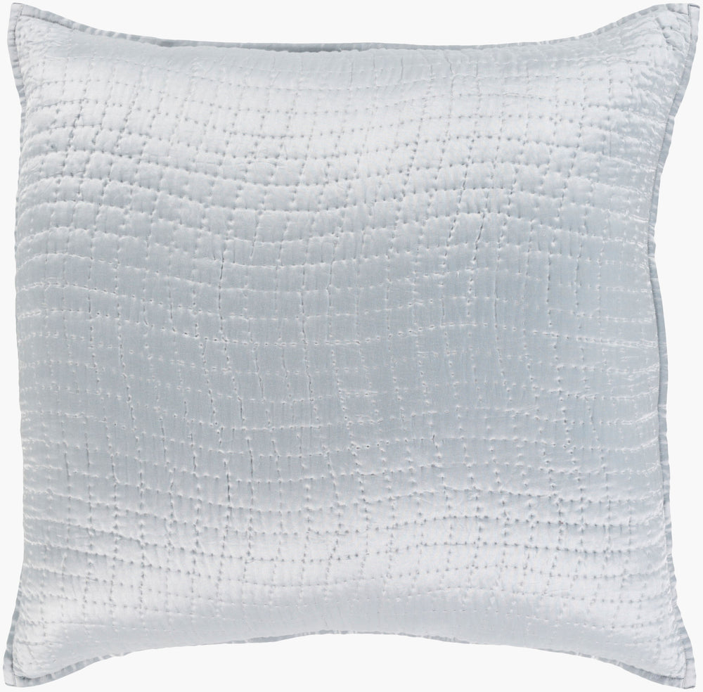 Surya Albany Alb-2011 Sham - Durable Cotton & Silk Blend, Modern Design For Timeless Home Decor Revitalization Slate Cotton,Silk,Cotton,Silk,Cotton Alb2011-ks