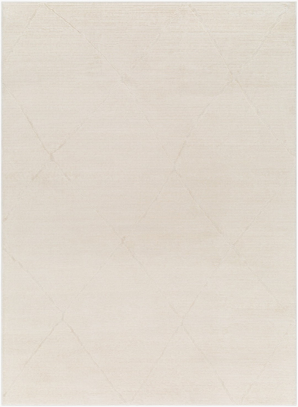 Livabliss Alder Global Pattern Polyester Accent Rug for Entryways Hallways and Bedside Areas Cream, Ivory 5' x 7' ALD2300-4117