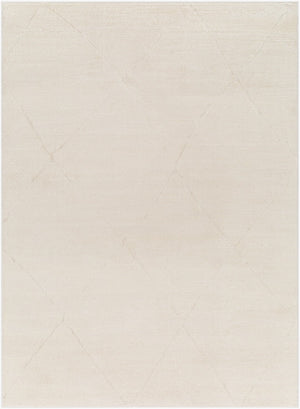 Livabliss Alder Global Pattern Polyester Accent Rug for Entryways Hallways and Bedside Areas Cream, Ivory 5' x 7' ALD2300-4117