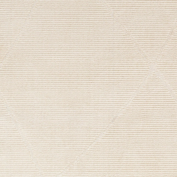 Livabliss Alder Global Pattern Polyester Accent Rug for Entryways Hallways and Bedside Areas Cream, Ivory 6'4" x 9' ALD2300-639