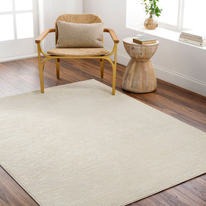Livabliss Alder Graphic Modern Polyester Accent Rug for Entryways Hallways and Bedside Areas Ivory, Cream 7'7" x 10' ALD2304-7710