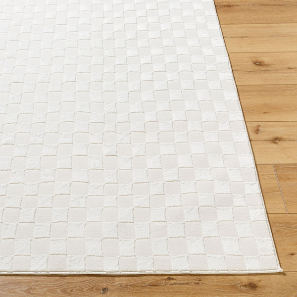 Livabliss Alder Machine Woven Polyester Accent Rug Soft Medium Pile for Entryway or Bedroom Cream, Ivory 1'11" x 3'9" ALD2320-2345