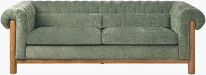 Surya Alden Low Profile Sofa with Foam and Dacron Fill for Modern Living Rooms ALDN002-123616