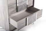 VIG Furniture Nova Domus Alexa Italian Modern Grey Chest VGACALEXA-CHEST