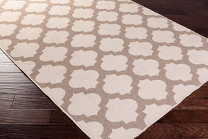 Livabliss Alfresco Flatweave Olefin Accent Rug Rustic Handcrafted Style for Entryways and Hallways Beige, Brown 8'10" x 12'10" ALF9586-89129
