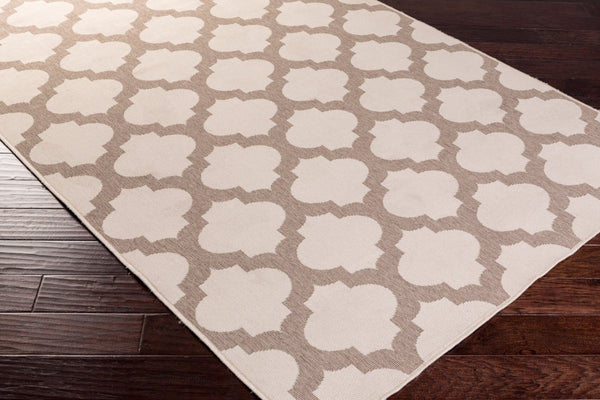Livabliss Alfresco Flatweave Olefin Accent Rug Rustic Handcrafted Style for Entryways and Hallways Beige, Brown 8'10" x 12'10" ALF9586-89129