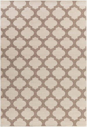 Livabliss Alfresco Flatweave Olefin Accent Rug Rustic Handcrafted Style for Entryways and Hallways Beige, Brown 8'10" x 12'10" ALF9586-89129