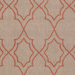 Livabliss Alfresco Olefin Flatweave Runner Rug Egyptian Woven Cottage Style for Hallways Patios Brown, Rust 2'5" x 7'10" ALF9588-2379