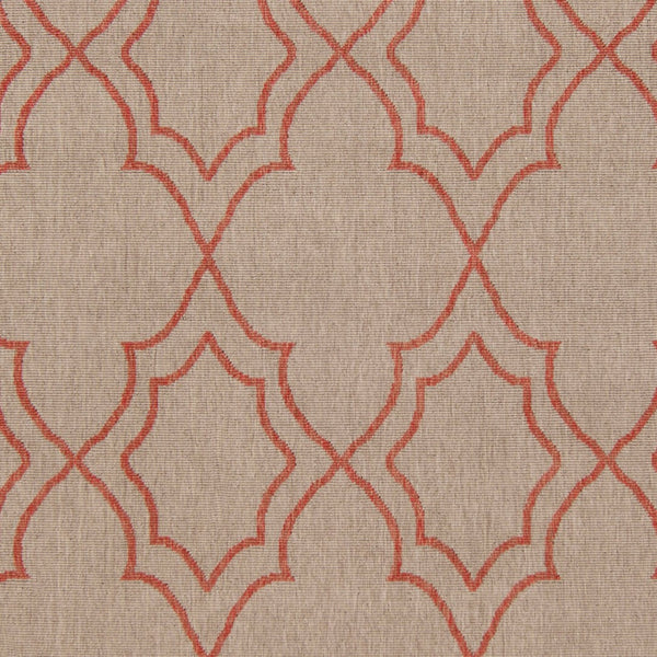 Livabliss Alfresco Olefin Flatweave Runner Rug Egyptian Woven Cottage Style for Hallways Patios Brown, Rust 2'5" x 7'10" ALF9588-2379