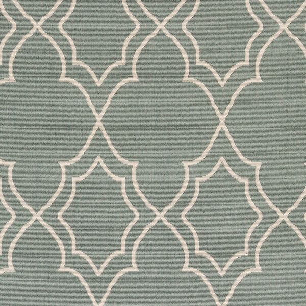 Livabliss Alfresco Flatweave Olefin Runner Rug Cottage Style for Hallways and Entryways Dusty Sage, Bei 2'5" x 11'10" ALF9589-23119